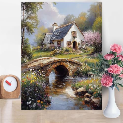 Malen Nach Zahlen Erwachsene Brücke, Kabine Malen Nach Zahlen 20x30cm Paint by Numbers DIY Handgemalt Ölgemälde Kit Mit Pinseln und Acrylfarbe Knitterfreie Leinwand für Wanddeko Frau Geschenk W1-786 Malen Nach Zahlen Erwachsene Brücke, Kabine Malen Nach Zahlen 20x30cm Paint by Numbers DIY Handgemalt Ölgemälde Kit Mit Pinseln und Acrylfarbe Knitterfreie Leinwand für Wanddeko Frau Geschenk W1-786 von Yanefaei