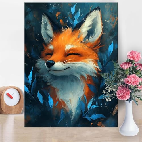 Malen Nach Zahlen Erwachsene Füchse, Anlage Malen Nach Zahlen 80x120cm Paint by Numbers DIY Handgemalt Ölgemälde Kit Mit 3 - Pinseln und Acrylfarbe Knitterfreie Leinwand für Wanddeko Geschenk W1-794 Malen Nach Zahlen Erwachsene Füchse, Anlage Malen Nach Zahlen 80x120cm Paint by Numbers DIY Handgemalt Ölgemälde Kit Mit 3 - Pinseln und Acrylfarbe Knitterfreie Leinwand für Wanddeko Geschenk W1-794 von Yanefaei