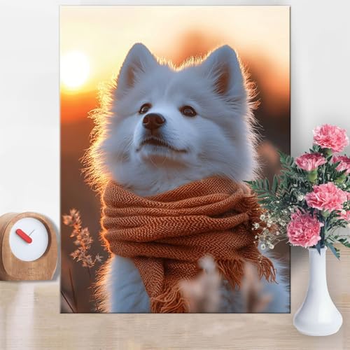 Malen Nach Zahlen Erwachsene Hund, Malen Nach Zahlen Sonnenuntergang Paint by Numbers DIY Handgemalt Ölgemälde Kit Mit Pinseln und Acrylfarbe Knitterfreie Leinwand für Wanddeko Geschenk 40x50cm W1-799 Malen Nach Zahlen Erwachsene Hund, Malen Nach Zahlen Sonnenuntergang Paint by Numbers DIY Handgemalt Ölgemälde Kit Mit Pinseln und Acrylfarbe Knitterfreie Leinwand für Wanddeko Geschenk 40x50cm W1-799 von Yanefaei