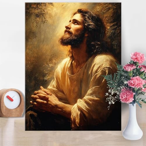 Malen Nach Zahlen Erwachsene Mann, Malen Nach Zahlen Mann Paint by Numbers DIY Handgemalt Ölgemälde Kit Mit Pinseln und Acrylfarbe Knitterfreie Leinwand Kit für Wanddeko Frau Geschenk 60x90cm W1-883 von Yanefaei
