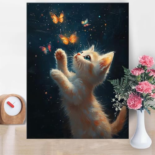 Malen Nach Zahlen Erwachsene Schmetterling, Sternenhimmel Malen Nach Zahlen 60x80cm Paint by Numbers DIY Handgemalt Ölgemälde Kit Mit Pinseln und Acrylfarbe Knitterfreie Leinwand für Wanddeko W1-798 Malen Nach Zahlen Erwachsene Schmetterling, Sternenhimmel Malen Nach Zahlen 60x80cm Paint by Numbers DIY Handgemalt Ölgemälde Kit Mit Pinseln und Acrylfarbe Knitterfreie Leinwand für Wanddeko W1-798 von Yanefaei