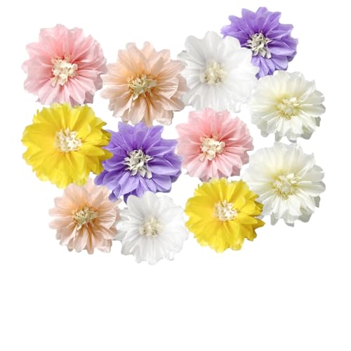 Pompons aus Seidenpapier, 25,4 cm, 30,5 cm, Party-Dekorationen, hängende Blumen für Hochzeit, Geburtstag, Babyparty, Kinderzimmer, Wanddekoration, Multi-4, 12 Stück Pompons aus Seidenpapier, 25,4 cm, 30,5 cm, Party-Dekorationen, hängende Blumen für Hochzeit, Geburtstag, Babyparty, Kinderzimmer, Wanddekoration, Multi-4, 12 Stück von Yangeey