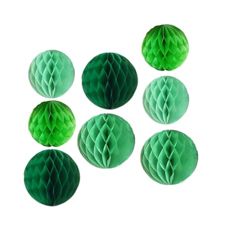 Wabenbälle, Party-Dekorationen, 15,2 cm, 20,3 cm, Seidenpapier, Pompons, Blumenbälle, hängende grüne Papier-Wabenbälle für Party, Babyparty, Geburtstag, Hochzeit, Kinderzimmer, Wanddekoration (15,2 Wabenbälle, Party-Dekorationen, 15,2 cm, 20,3 cm, Seidenpapier, Pompons, Blumenbälle, hängende grüne Papier-Wabenbälle für Party, Babyparty, Geburtstag, Hochzeit, Kinderzimmer, Wanddekoration (15,2 von Yangeey