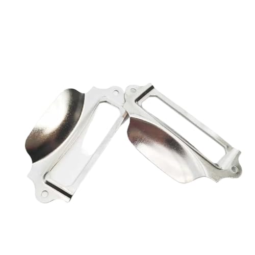 Etikettenhalter, 30 Stück, Metall-Etiketten-Ziehrahmen, Griff, Datei-Namenskartenhalter für Möbel, Schrank, Schublade, Schmuckkästchen, Box (Farbe D) von Yangshe