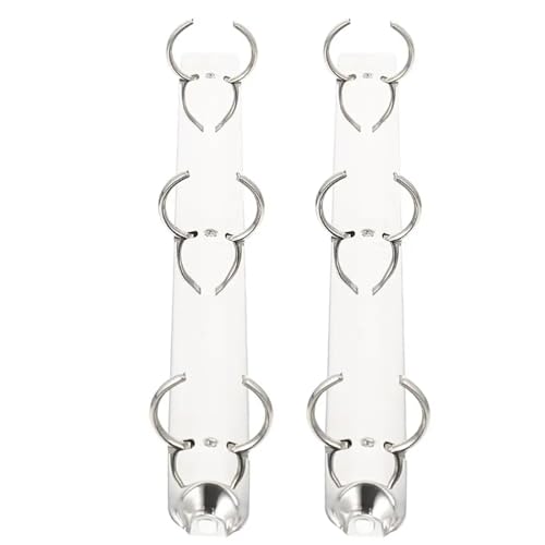 Ringbuch, 10 Stück, A4, Metall, lose Blätter, Ringbinder, Eisen, Notizbuch, Ordner, Büro, Schulbedarf, 3-Loch-Organizer Ringbuch, 10 Stück, A4, Metall, lose Blätter, Ringbinder, Eisen, Notizbuch, Ordner, Büro, Schulbedarf, 3-Loch-Organizer von Yangshe