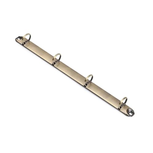 Ringbuch, 10 Stück, Metall-Bindeklammern, bunte Spiralbindung, Ordner, DIY-Album, Tagebuch, Clips, Ring für A4/B5/A5/A6/A7, Notizbuchordner (A4-Grün-Bronze) von Yangshe