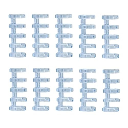 Ringbuch, 100 Stück, Binderücken, Schnappspaltringe, Lernkarten, A4, A5, A6, Notizbuch, lose Blätter, 5 Ringe, Schreibwaren, Bürobedarf (blau) von Yangshe