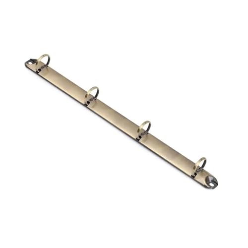 Ringbuch, 20 Stück, A4/B5/A5/A6/A7, Metall-Ringbuch, nachfüllbar, Notizbuch, Binderinge, lose Blätter, Aktenordner, Schreibwaren, Bürobedarf (A4-Grünbronze) von Yangshe
