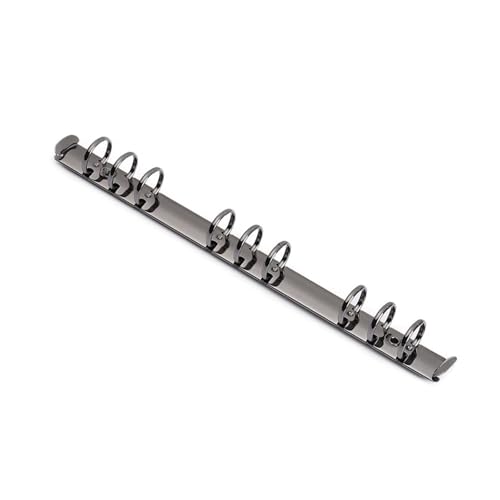 Ringbuch, 20 Stück, A4/B5/A5/A6/A7, Metall-Ringbuch, nachfüllbar, Notizbuch, Binderinge, lose Blätter, Aktenordner, Schreibwaren, Bürobedarf (B5-schwarz) von Yangshe
