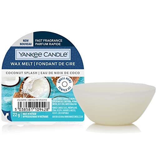 Yankee Candle Duftwachs Wax Melts | Coconut Splash | bis zu 8 Stunden Duft | 1 Stück, Klein von Yankee Candle