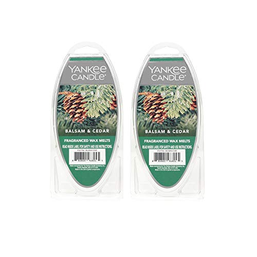 Yankee Candle Wachsschmelzen mit Balsam und Zedernholz, 2 Stück von Yankee Candle