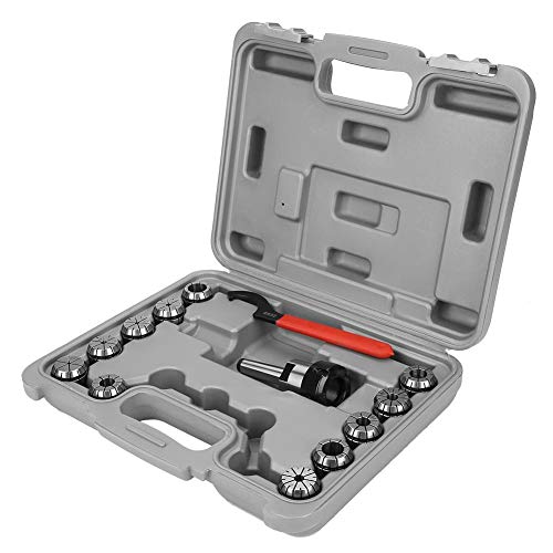 ER32 Spannzangenfutter, Präzisions-Spannzangenfutter für Fräsmaschinen mit MT2-Schaftgriff und Schraubenschlüssel mit Kasten ER32 Spannzangenfutter, Präzisions-Spannzangenfutter für Fräsmaschinen mit MT2-Schaftgriff und Schraubenschlüssel mit Kasten von Yanmis