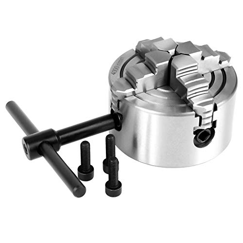 Yanmis 4-Backen-Metall-Drehfutter, 4-Backen-Drehfutter-Drehmaschine Unabhängige und umschaltbare Backe 3 Zoll 4-Backen-Spannfutter Yanmis 4-Backen-Metall-Drehfutter, 4-Backen-Drehfutter-Drehmaschine Unabhängige und umschaltbare Backe 3 Zoll 4-Backen-Spannfutter von Yanmis