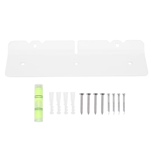 Yanmis Wand Halterung für Skylight 15 Zoll Kalender, Keine Nieten, Keine Bohrwand Halterung, Digitales Kalender Zubehör mit Level-und Metall Montage Kit, 3 Löcher von Yanmis
