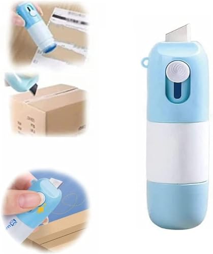 Yanobia 1/3/5Pcs Thermal Paper Correction Fluid with Unboxing Knife Data Protection Fluid, Portable Information Anti-Leakage Protection Correction Fluid, for Package Labels, Bills (1Pcs) von Yanobia