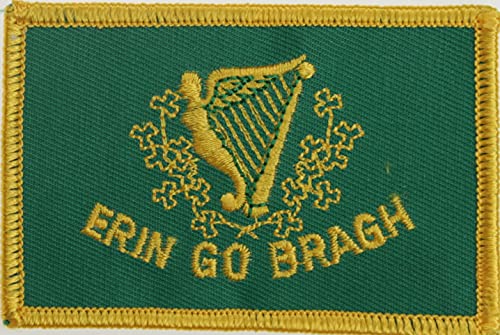 Yantec Patch Erin go Bragh Flaggenaufnäher Yantec Patch Erin go Bragh Flaggenaufnäher von Yantec Patch