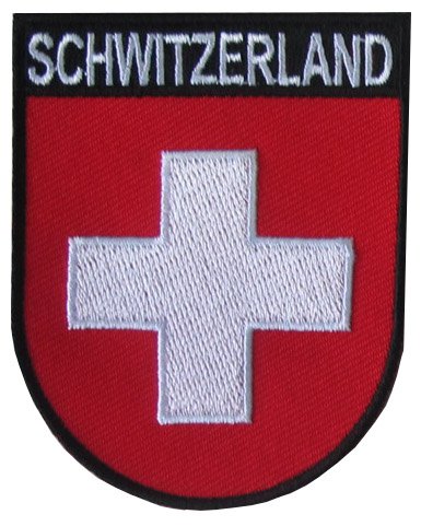 Yantec Wappen Patch Schweiz Aufnäher Switzerland von Yantec Patch