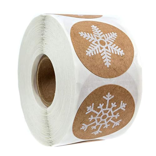 500pcs/Roll Round Weihnacht Aufkleber 6 Styles Schneeflockenfeiertag Aufkleber süßes Etikett für Scrapbooking Stationery Schreibwarenaufkleber 500pcs/Roll Round Weihnacht Aufkleber 6 Styles Schneeflockenfeiertag Aufkleber süßes Etikett für Scrapbooking Stationery Schreibwarenaufkleber von Yaoliucp