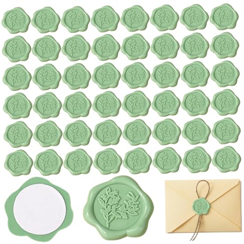 50pcs Wachs-Briefmarkenaufkleber, selbstklebender eleganter Wachssiegel, grüne Umschlag Siegel Aufkleber für Hochzeitsfeier, Geburtstag, Weihnachtseinladungen Hochzeitsumschlag 50pcs Wachs-Briefmarkenaufkleber, selbstklebender eleganter Wachssiegel, grüne Umschlag Siegel Aufkleber für Hochzeitsfeier, Geburtstag, Weihnachtseinladungen Hochzeitsumschlag von Yaoliucp
