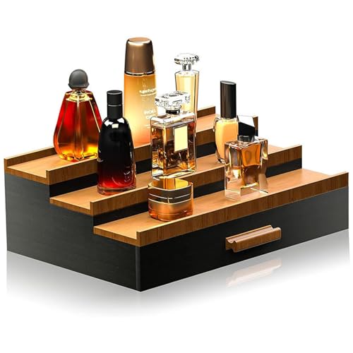 Yaoliucp Parfüm Organizer, 12, 6x8, 7x4, 1 Zoll Holz Parfümständer, 3 -stufige Erhöhte Köln -Organizer mit Fachschubladen, tragbarer Kölnständer für Wohnzimmer Kommode, Geschenke Yaoliucp Parfüm Organizer, 12, 6x8, 7x4, 1 Zoll Holz Parfümständer, 3 -stufige Erhöhte Köln -Organizer mit Fachschubladen, tragbarer Kölnständer für Wohnzimmer Kommode, Geschenke von Yaoliucp