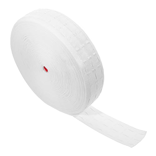 Yardenfun 1 Rolle Polyester Vorhangband Weiche Geruchlose Gardinenkopfband für Dekoration für Vorhänge Fensterdekoration und Heimtextilien Langlebig und Robust Yardenfun 1 Rolle Polyester Vorhangband Weiche Geruchlose Gardinenkopfband für Dekoration für Vorhänge Fensterdekoration und Heimtextilien Langlebig und Robust von Yardenfun