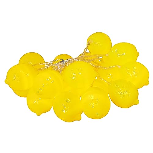 Yardenfun Lichterkette Zitronenkugeln Batterie Lichter Für Die Innendekoration Ihres Zuhauses Im Zitronenstil von Yardenfun