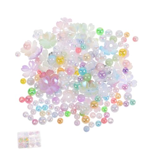 Yardenfun 1 Schachtel Halskettenperlen Für Die Schmuckherstellung Spacer Perlen Schmuckperlen Perlen Für Diy Herstellung Von Perlenschmuck Perlen Für Schmuckhersteller Perlenarmband-kit Harz von Yardenfun