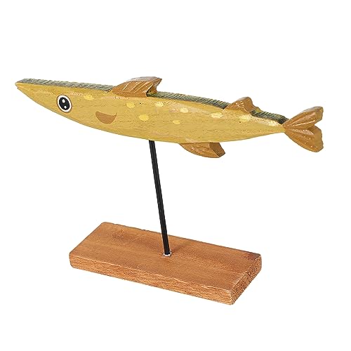 Yardenfun 1 Stück Holz Dekoration im Cartoon Farbenfrohes Wohnaccessoire Einzigartiges Tischornament für Kinderzimmer und Wohnzimmer aus Natürlichem Holz Langlebig und Gestaltet von Yardenfun