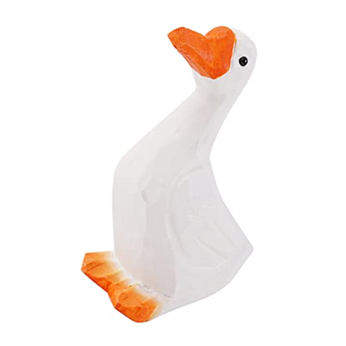 Yardenfun 1 Stück Holzfigur Dekoration Lustige Cartoon Gans für Kinderzimmer Kreative Tischornament für Zuhause Hochwertige Handwerkskunst Lebendige und Ansprechende Gestaltung Yardenfun 1 Stück Holzfigur Dekoration Lustige Cartoon Gans für Kinderzimmer Kreative Tischornament für Zuhause Hochwertige Handwerkskunst Lebendige und Ansprechende Gestaltung von Yardenfun