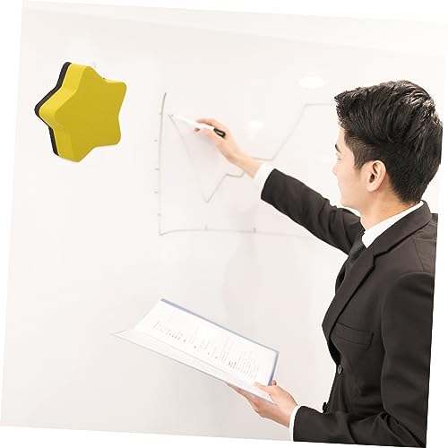 Yardenfun 12 Stück Teiliges Whiteboard Radiergummi Filz Magnetisch Leicht und Tragbar für Trockene Schreibtafeln für Büro Klassenzimmer Zuhause und Präsentationen von Yardenfun