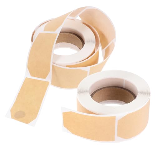 Yardenfun 2 Rollen Natürliche Kraftpapier Etiketten Selbstklebende Blanko Namensaufkleber zum Beschriften Vielseitige Sortieretiketten für Haushalt Büro und Lagerung Starke Haftung Yardenfun 2 Rollen Natürliche Kraftpapier Etiketten Selbstklebende Blanko Namensaufkleber zum Beschriften Vielseitige Sortieretiketten für Haushalt Büro und Lagerung Starke Haftung von Yardenfun