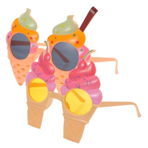 Yardenfun 2 Stück Lustige Eiscreme Sonnenbrillen aus Kunststoff Wiederverwendbar Leichte Hawaii Partybrille für Strand Pool und Auffälliges Fotorequisit für Tanz und Kostüm Yardenfun 2 Stück Lustige Eiscreme Sonnenbrillen aus Kunststoff Wiederverwendbar Leichte Hawaii Partybrille für Strand Pool und Auffälliges Fotorequisit für Tanz und Kostüm von Yardenfun