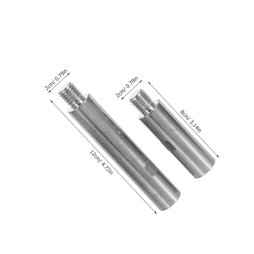 Yardenfun 2 Stück Schleifmaschinen Verlängerungsstange Adapter Winkelpolierer Verlängerung Verbindungsstange Metall Gewindeadapter für und Schleifarbeiten Yardenfun 2 Stück Schleifmaschinen Verlängerungsstange Adapter Winkelpolierer Verlängerung Verbindungsstange Metall Gewindeadapter für und Schleifarbeiten von Yardenfun