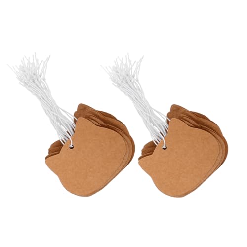 Yardenfun 200 Stück Blank Kraft Papier Preisschilder mit Elastischem Band Beschreibbare Anhänger für Schmuck Kleidung Vielseitige Etiketten für Einzelhandel Handwerk Ausstellungen Yardenfun 200 Stück Blank Kraft Papier Preisschilder mit Elastischem Band Beschreibbare Anhänger für Schmuck Kleidung Vielseitige Etiketten für Einzelhandel Handwerk Ausstellungen von Yardenfun