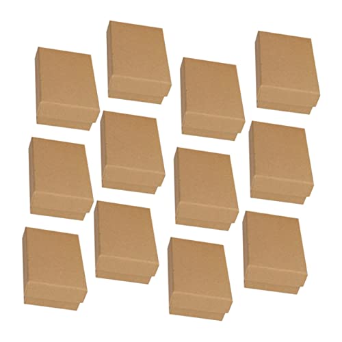 Yardenfun 24 Stück Retro Schmuckboxen Kraftpapier Teiliges für Schmuckverpackung Aufbewahrung Langlebig für Präsentationen von Yardenfun