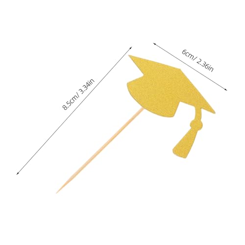 Yardenfun 24 Stück Teiliges Graduation Cap Cake Toppers Nachhaltige Abschlussfeier Kuchendekoration für Schulfeiern und Partys Einfach zu Verwenden Festliche Tortendeko Yardenfun 24 Stück Teiliges Graduation Cap Cake Toppers Nachhaltige Abschlussfeier Kuchendekoration für Schulfeiern und Partys Einfach zu Verwenden Festliche Tortendeko von Yardenfun