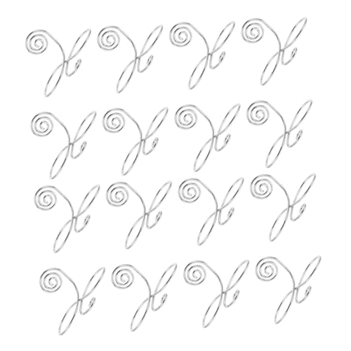 Yardenfun 24 Stück Teiliges Tischkartenhalter aus Metall Elegantem Silber für Hochzeiten Vielseitig als Fotohalter Memo und Tischnummernhalter Stabile Metallclips für Kreative Yardenfun 24 Stück Teiliges Tischkartenhalter aus Metall Elegantem Silber für Hochzeiten Vielseitig als Fotohalter Memo und Tischnummernhalter Stabile Metallclips für Kreative von Yardenfun