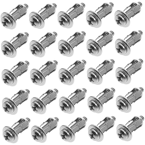 Yardenfun 25Stücke Hohltüranker mit Gewindeeinsatz Hohltürschrauben für Holzoberflächen zu Installieren für Haushalte und Langlebig und Robust Yardenfun 25Stücke Hohltüranker mit Gewindeeinsatz Hohltürschrauben für Holzoberflächen zu Installieren für Haushalte und Langlebig und Robust von Yardenfun