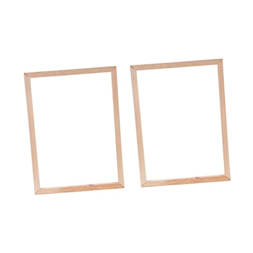 Yardenfun 2sätze Holzrahmen Für Gemälde Leinwandfotos Und Poster Professionelle Leinwandrahmen Diy-keilrahmen Für Malzubehör Robust Und Langlebig von Yardenfun