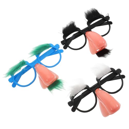 Yardenfun Halloween Lustige Falsche Bart Kostüm Brille Mit Nase Perücken Lustige Brille Für Erwachsene Party Dress up Yardenfun Halloween Lustige Falsche Bart Kostüm Brille Mit Nase Perücken Lustige Brille Für Erwachsene Party Dress up von Yardenfun