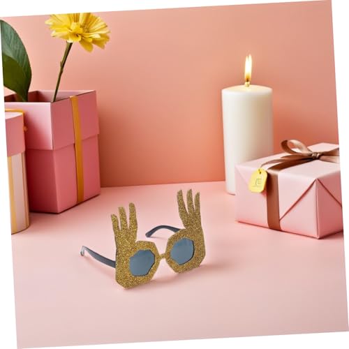 Yardenfun 4 Stück Teiliges Fingerförmige Brillengestelle Ok Hand-geste Sonnenbrille Partybrille Lustige Kostüm-accessoires Gold Blau für Foto Requisiten und Feierlichkeiten Yardenfun 4 Stück Teiliges Fingerförmige Brillengestelle Ok Hand-geste Sonnenbrille Partybrille Lustige Kostüm-accessoires Gold Blau für Foto Requisiten und Feierlichkeiten von Yardenfun