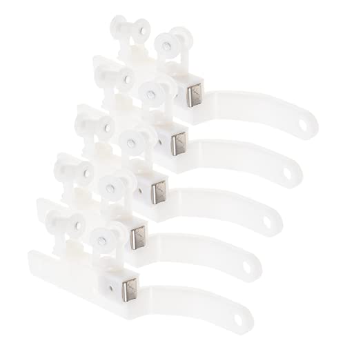 Yardenfun 5 Paare Magnetische Vorhang Gleitschienen Umlenkrollen für Elektrische Vorhänge Praktische Gardinen Zubehör für Schlafzimmer und Restaurants zu Installieren und Zuverlässig Yardenfun 5 Paare Magnetische Vorhang Gleitschienen Umlenkrollen für Elektrische Vorhänge Praktische Gardinen Zubehör für Schlafzimmer und Restaurants zu Installieren und Zuverlässig von Yardenfun