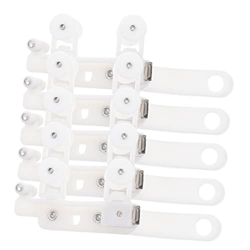 Yardenfun 5 Paare Magnetische Vorhangschienen Automatische Vorhanggleiter mit Einfachem Magnetverschluss für Schlafzimmer und Restaurants Yardenfun 5 Paare Magnetische Vorhangschienen Automatische Vorhanggleiter mit Einfachem Magnetverschluss für Schlafzimmer und Restaurants von Yardenfun