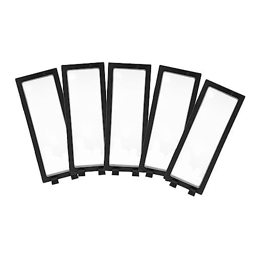 Yardenfun 5 Sätze Transparente Schwimmende Schmuck und Display Cases aus Hochwertigem PE Film Stabile Aufbewahrungsbox für Ringe Anhänger Armbänder Elegantes Schmuckregal für Dekoration von Yardenfun
