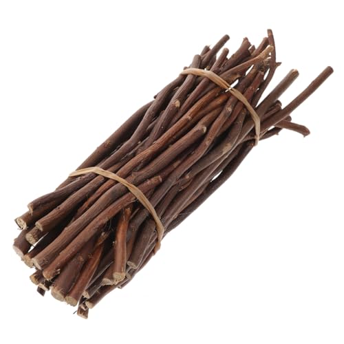 Yardenfun 50 Stück Natürliche Holzstäbe Fein Braun DIY Bastelstäbe Holz Zweige für Handwerkszubehör Modellbau Dekoration von Yardenfun