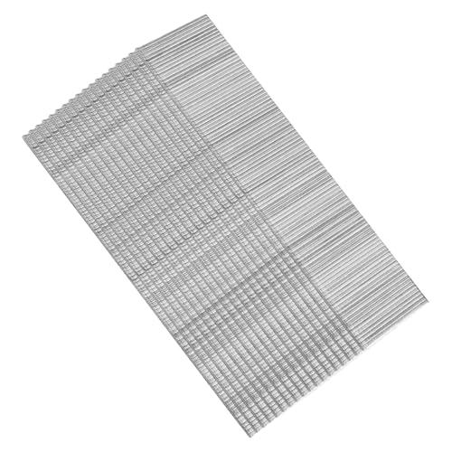 Yardenfun 5000 Stück Edelstahl Klammern Robust Für Holzbearbeitung DIY Nagel Ersatz Klammern Heftklammern Stapler Zubehör von Yardenfun