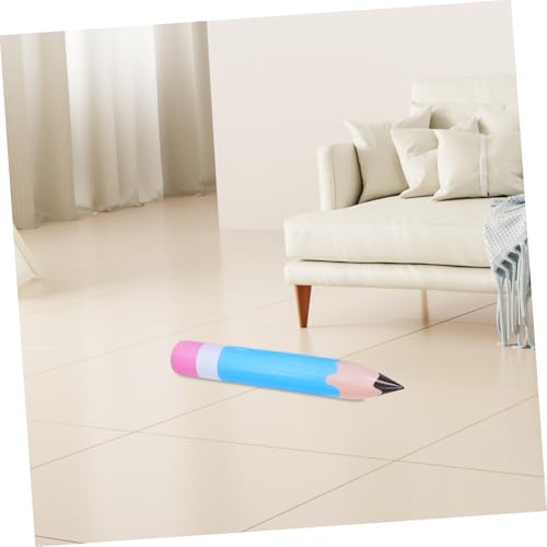 Yardenfun 6 Stück Teiliges Großes Aufblasbares Bleistiftballon Bunte PVC Schulbedarf Deko Platzsparend Vielseitig für Klassenzimmer Party und Fotorequisiten Rückkehr zur Schule von Yardenfun