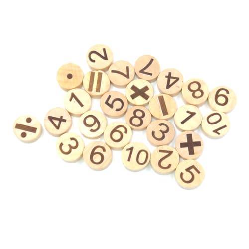 Yardenfun 78 Stück Teiliges Naturbelassene Holzscheiben mit Zahlengravur Glatte Oberfläche Stabile DIY Bastelmaterialien und Lernhilfen für Erwachsene Yardenfun 78 Stück Teiliges Naturbelassene Holzscheiben mit Zahlengravur Glatte Oberfläche Stabile DIY Bastelmaterialien und Lernhilfen für Erwachsene von Yardenfun