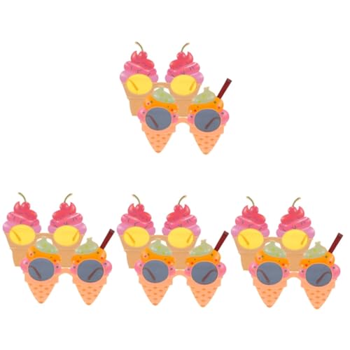 Yardenfun 8 Stück Eistüten Brillen Lustige Brillen Für Erwachsene Party Creme Themen Brillen Brillen Lustige Geburtstags Sommer Strand Brillen Kostüm Brillen Für Frauen Kunststoff Yardenfun 8 Stück Eistüten Brillen Lustige Brillen Für Erwachsene Party Creme Themen Brillen Brillen Lustige Geburtstags Sommer Strand Brillen Kostüm Brillen Für Frauen Kunststoff von Yardenfun