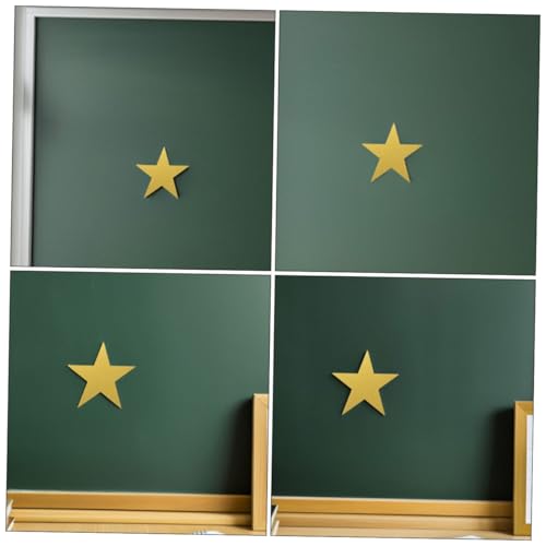 Yardenfun 80 Stück Glitzernde Fünf Punkte Sterne aus Robustem Papier für Klassenraum Dekoration und Pinnwand Vielseitige Bastelsterne für Lehrer Partys und Kreative Diy Projekte von Yardenfun